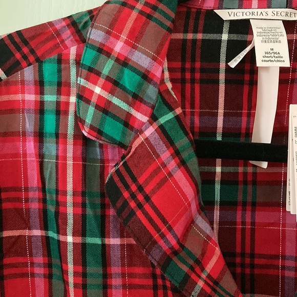 Victoria’s Secret Flannel Pajama Top ONLY - Picture 5 of 8